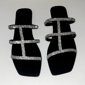 Mudd NEW Women's Designer Rhinestone Embellished Jellies Sandals